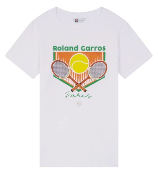 Мъжка тениска Roland Garros Sullivan T-Shirt - Бял