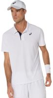 Men's Polo T-shirt Asics Court - White