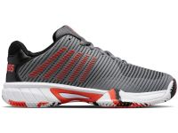 Tenisice za djecu K-Swiss Hypercourt Express 2 HB Junior - steal gray/jest black/spicy orange Tenisice za djecu K-Swiss Hypercourt Express 2 HB Junior - steal gray/jest black/spicy orange