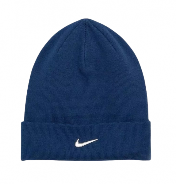Czapka zimowa Nike Sportwear Beanie Cuffed Swoosh - valerian blue