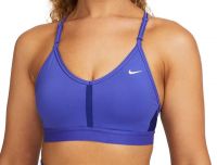 Melltartók Nike Indy Bra V-Neck - lapis/deep royal blue/lapis//white