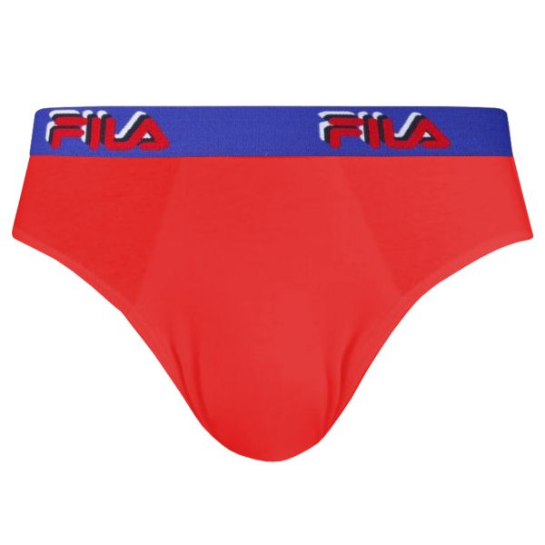 Мъжки боксерки Fila Brief Elastic Logo 1P - red