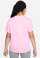Marškinėliai mergaitėms Nike Dri-Fit One SS Top GX G - pink foam/light smoke grey Marškinėliai mergaitėms Nike Dri-Fit One SS Top GX G - pink foam/light smoke grey