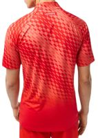 Muški teniski polo Lacoste Tennis x Novak Djokovic Player Version Polo Shirt - red/orange Muški teniski polo Lacoste Tennis x Novak Djokovic Player Version Polo Shirt - red/orange