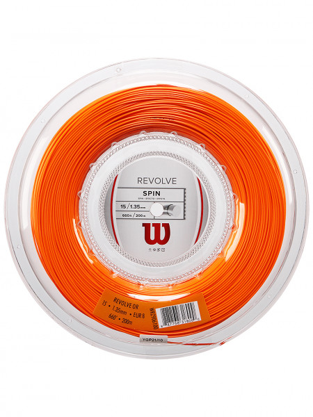 Corda da tennis Wilson Revolve (200 m) - orange