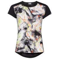 Dievčenské tričká Head Sammy T-Shirt G - multicolor/black