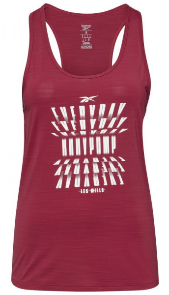 Marškinėliai moterims Reebok Les Mills ACTIVCHILL Athletic BodyPump Tank W - punch berry
