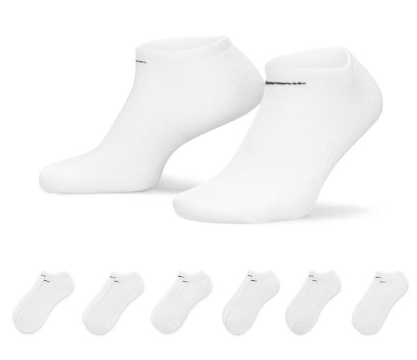 Κάλτσες Nike Everyday Cushioned Socks 6P - white/black