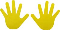 Znaczniki treningowe Pro's Pro Marking Hands Yellow 2P