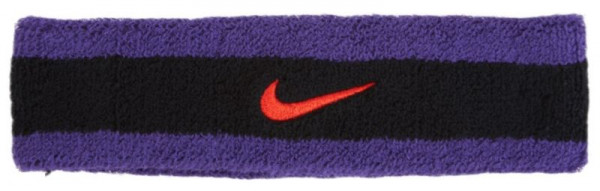  Nike Swoosh Headband - black/court purple/chile red