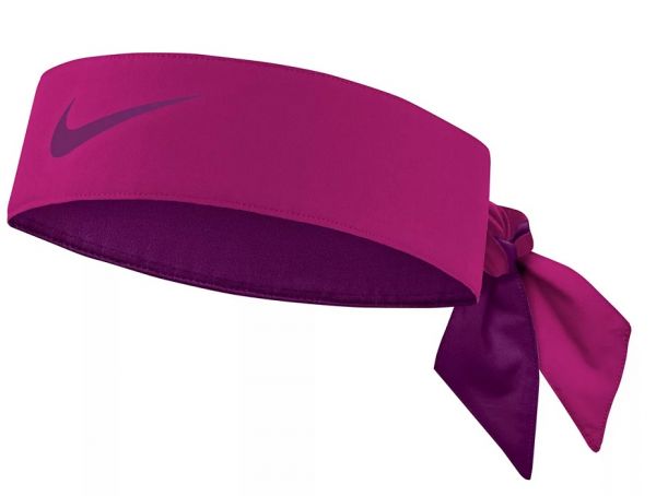 Teniso bandana Nike Dri-Fit Head Tie 4.0 - active pink/sangria/active pink