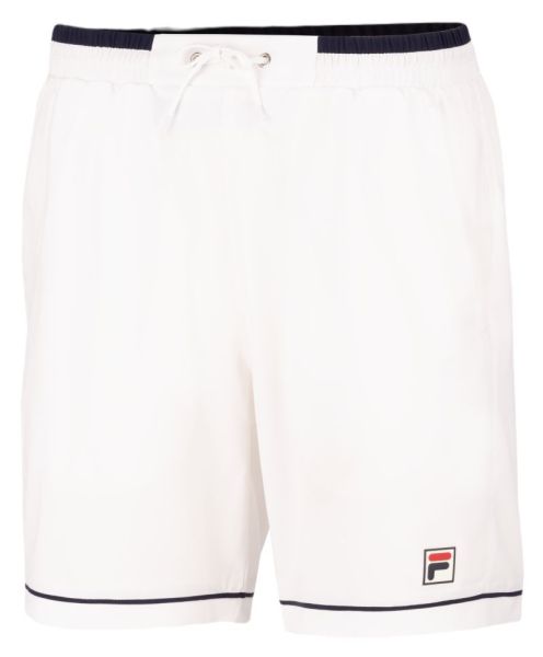 Shorts de tennis pour hommes Fila Steve - Blanc