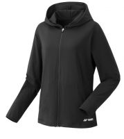 Ženski sportski pulover Yonex Womens Full-Zip Hoodie - black