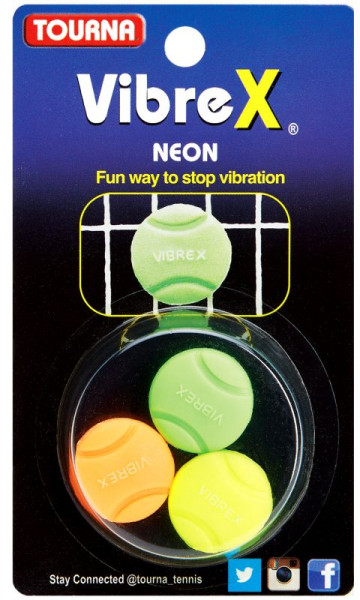  Tourna Vibrex Neon 3P - orange/yellow/green