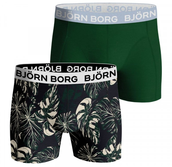 Boxeri sport Björn Borg Core Boxer B 2P - green/print