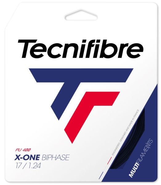 Tennis-Saiten Tecnifibre X One Biphase (12 m) - black