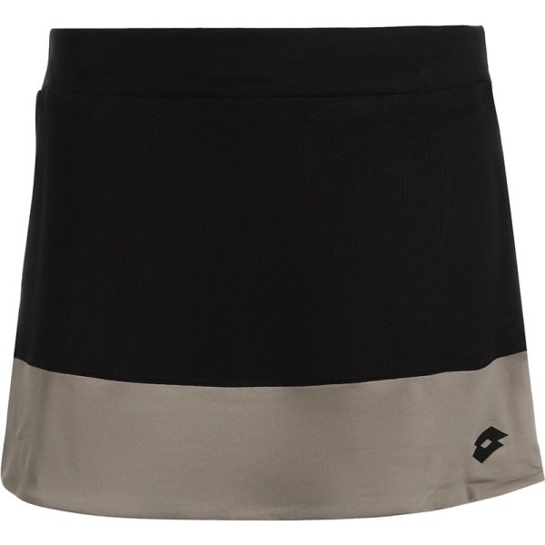 Ženska teniska suknja Lotto Superrapida W VI Skirt - all black