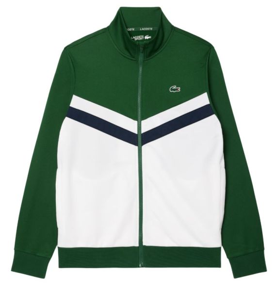 Férfi tenisz pulóver Lacoste Unbreakable Zipped Tennis - Többszínű