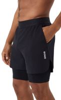 Shorts de tennis pour hommes Björn Borg 2in1 - Noir