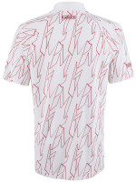 Muški teniski polo Lacoste Men's SPORT French Open Ultra Lightweight Stretch Polo Shirt - white/red Muški teniski polo Lacoste Men's SPORT French Open Ultra Lightweight Stretch Polo Shirt - white/red