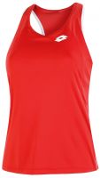 Ženska majica bez rukava Lotto Squadra W II Tank PL - cliff red