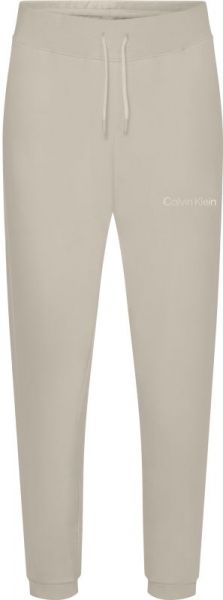 Dámske nohavice Calvin Klein Knit Pants - oatmeal