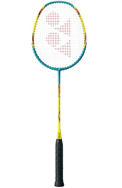 Raquette de badminton Yonex Nanoflare E13 - turquoise/yellow