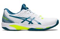 Chaussures de tennis pour hommes Asics Solution Speed FF 2 - white/restful teal