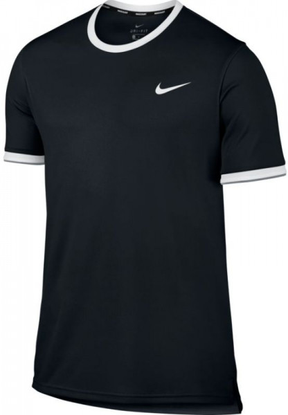  Nike Court Dry Top Team - black/white/cool grey/white
