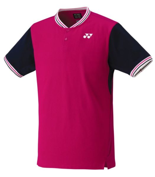 Polo marškinėliai vyrams Yonex Roland Garros Crew Neck T-Shirt - rose pink