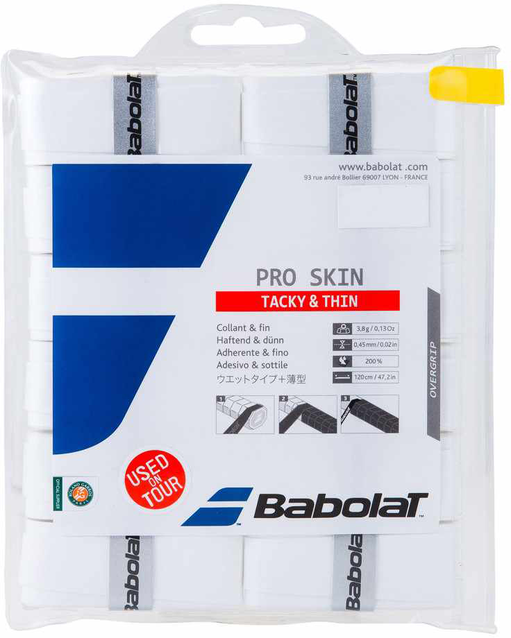 Babolat Pro Skin 12 szt. white