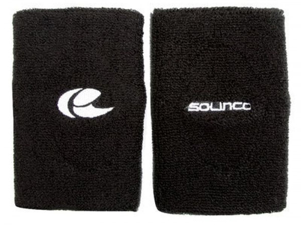 Znojnik za ruku Solinco Wristband Double Wide - black