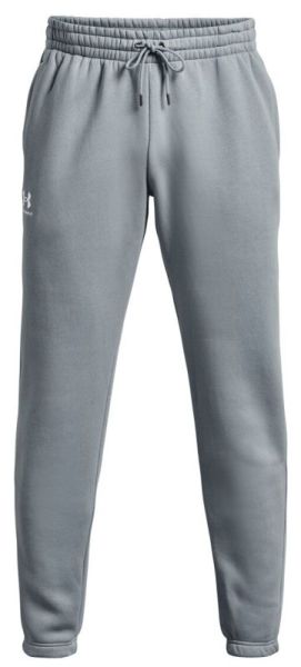 Męskie spodnie tenisowe Under Armour Men's UA Essential Fleece Joggers - harbor blue/white