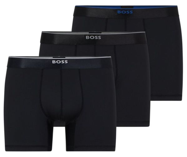Pánské boxerky BOSS x Matteo Berrettini Evolution Boxer Briefs 3P - black