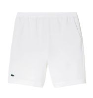 Pantaloni scurți tenis bărbați Lacoste Sweatsuit Ultra-Dry Regular Fit Tennis Shorts - white