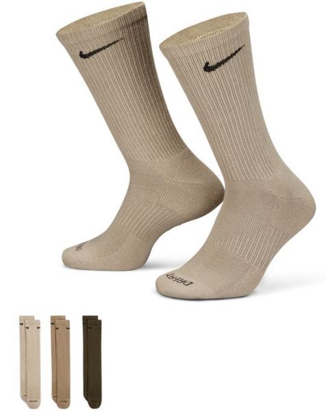 Teniso kojinės Nike Everyday Plus Cushioned Training Crew Socks 3P - multicolor