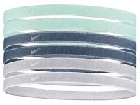 Bandeau Nike Swoosh Sport Headbands 6P - mint foam/marina/lt smoke grey