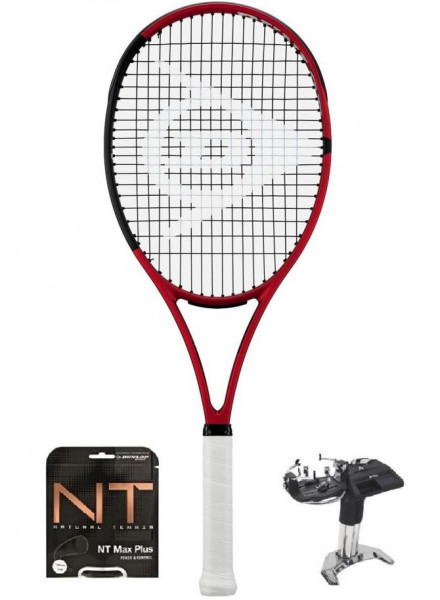Ρακέτα τένις Dunlop CX 200 LS + xορδή + πλέξιμο ρακέτας
