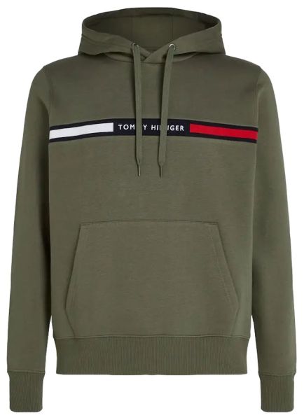 Pánske mikiny Tommy Hilfiger Chest Insert - Zelený