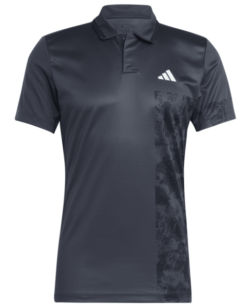 Мъжка тениска с якичка Adidas Paris Tennis Heat.Rdy Freelift Polo Shirt - carbon