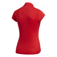 Ženski teniski polo majica Adidas W Club 3 Stripes Polo - scarlet Ženski teniski polo majica Adidas W Club 3 Stripes Polo - scarlet