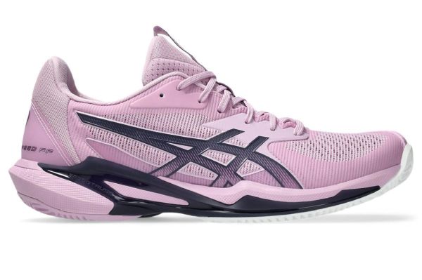 Damskie buty do padla Asics Solution Speed FF 3 Clay - Fioletowy