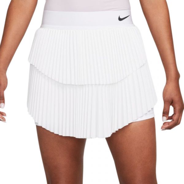 Tenisa svārki sievietēm Nike Court Dri-Fit Slam Skirt - white/black