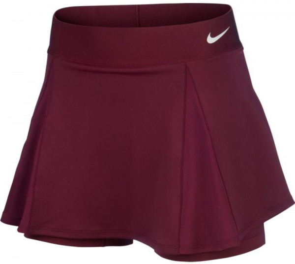  Nike Court Elevated Flouncy Skirt - bordeaux/bordeaux/white