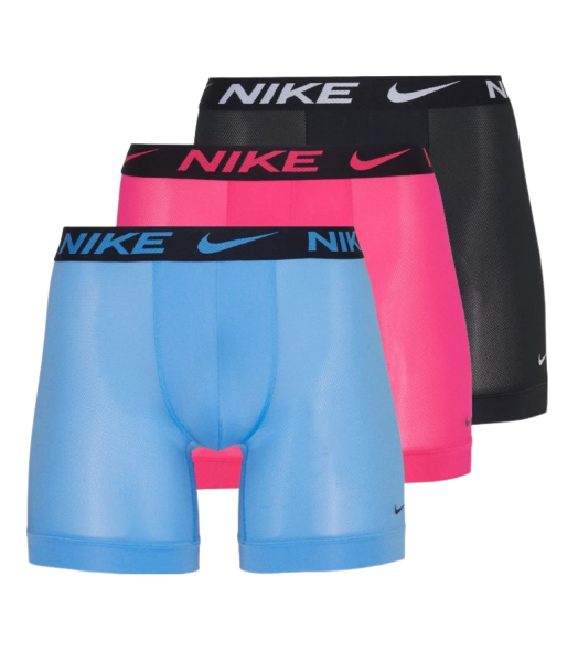 Men's Boxers Nike Dri-Fit Boxer Brief 3P - fierce pink/uni blue