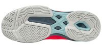 Γυναικεία παπούτσια Mizuno Wave Exceed Light AC - fiery coral 2/white/china blue Γυναικεία παπούτσια Mizuno Wave Exceed Light AC - fiery coral 2/white/china blue