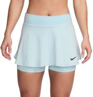 Damen Tennisrock Nike Dri-Fit Victory Skirt - glacier blue/black