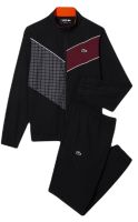 Spordidress Lacoste Stretch Fabric Tennis Sweatsuit - black/orange/bordeaux