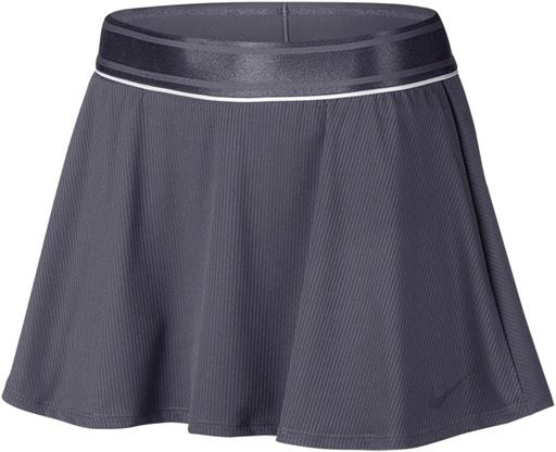  Nike Court Dry Flounce Skirt - gridiron/white/gridiron