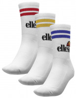 Tennisesokid  Ellesse Pullo 3P Socks - white